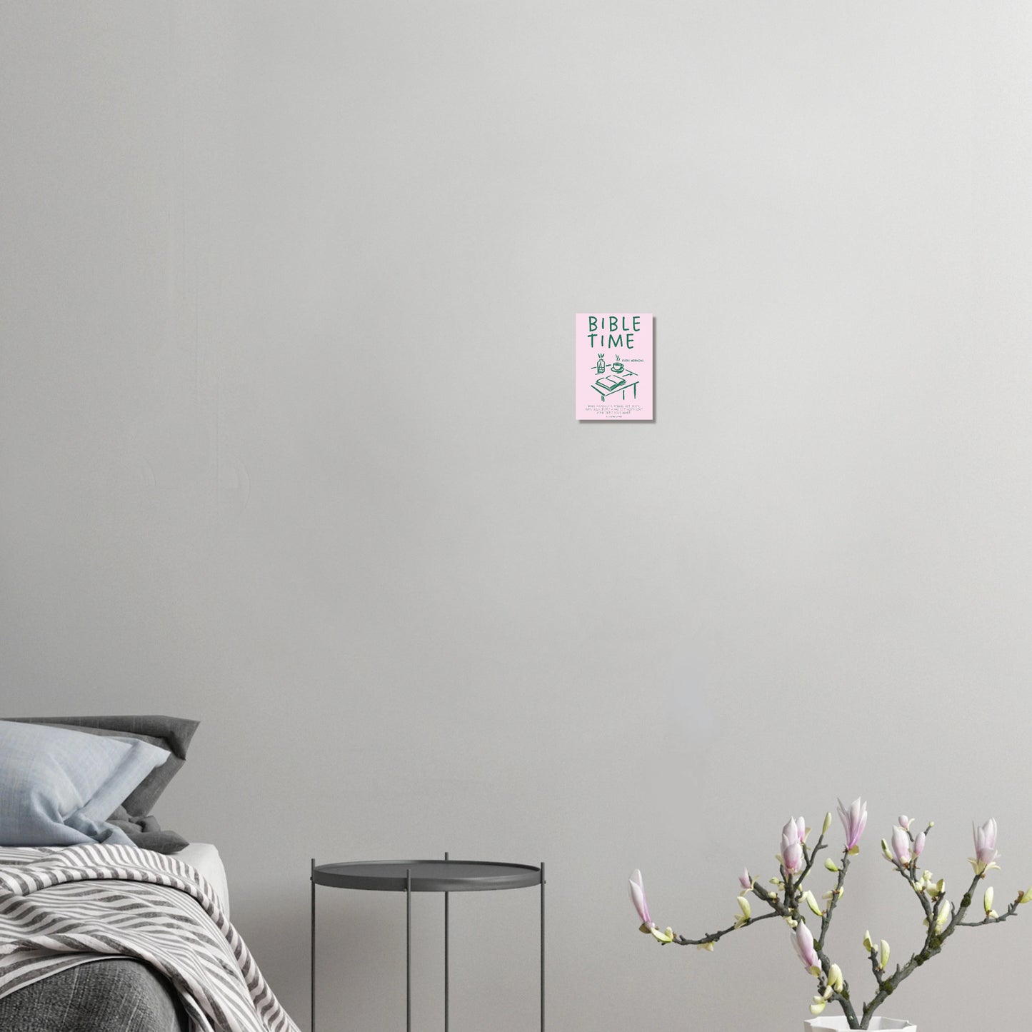 Christliches Poster - Bible Time